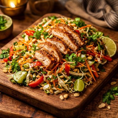 Image of Warm Thai Chicken Salad