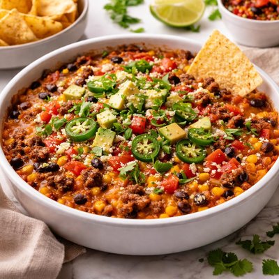 Image of Warm Tomato Taco Dip