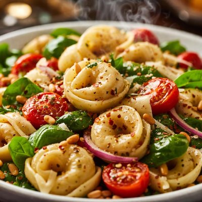 Image of Warm Tortellini Salad