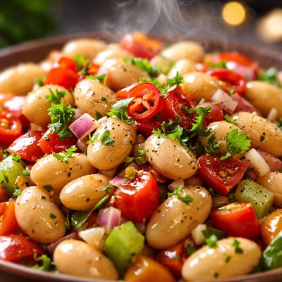 Image of Warm White Bean Salad