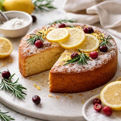 Image of Warm Winter Lemon Cake