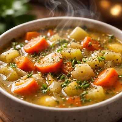 Image of Warming Celery Carrot Soup