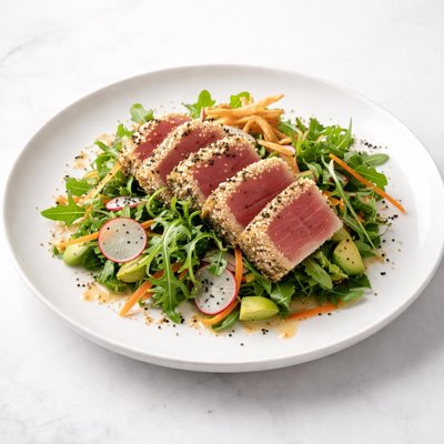 Image of Wasabi Seared Tuna Salad