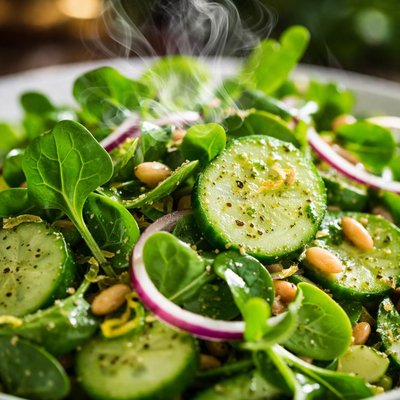 Image of Watercress Cucumber Salad