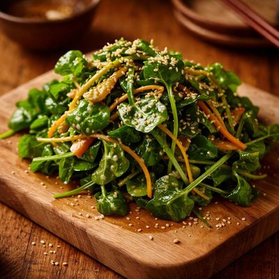 Image of Watercress in Miso Dressing