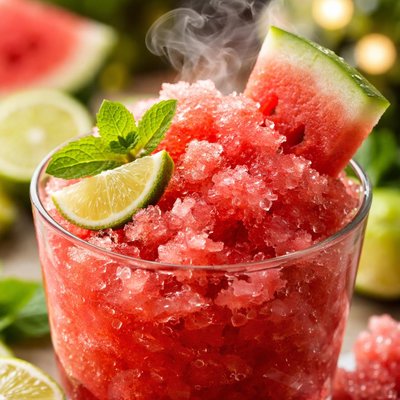 Image of Watermelon and Lime Granita