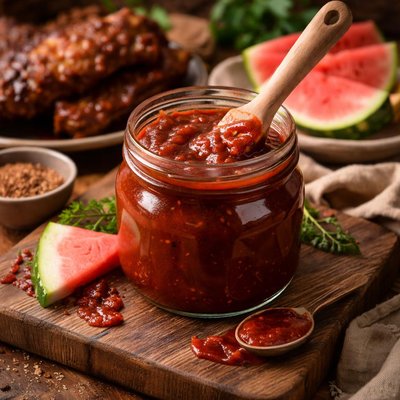 Image of Watermelon Barbecue Sauce