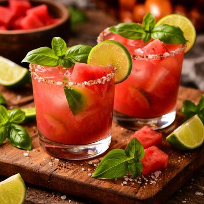 Image of Watermelon Basil Margarita