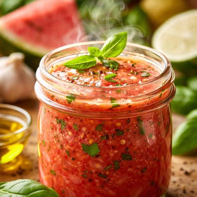 Image of Watermelon Basil Vinaigrette
