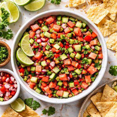 Image of Watermelon Fire and Ice Salsa
