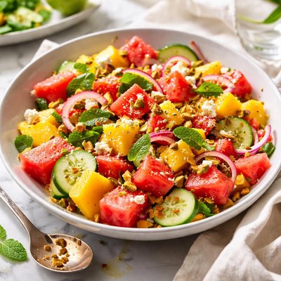 Image of Watermelon Mango Salad