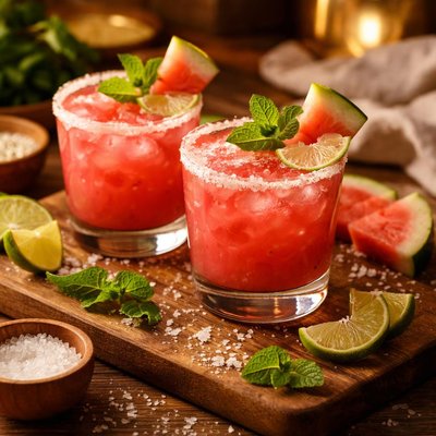 Image of Watermelon Mint Margaritas