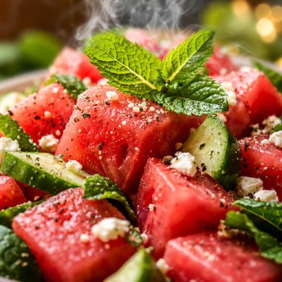 Image of Watermelon Mint Salad