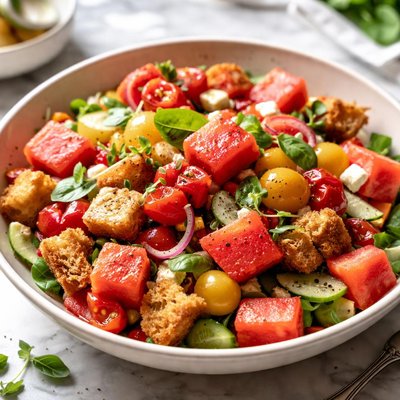 Image of Watermelon Panzanella