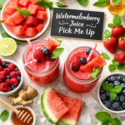 Image of Watermelonberry Juice Pick Me Up