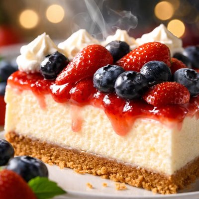 Image of Wave Your Flag Cheesecake