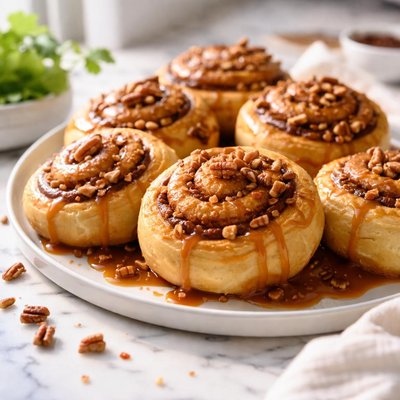 Image of Way Too Easy Cinnamon Caramel Rolls
