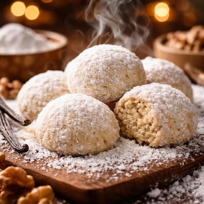 Image of Wedding Cookies Snowballs Russian Tea Cakes