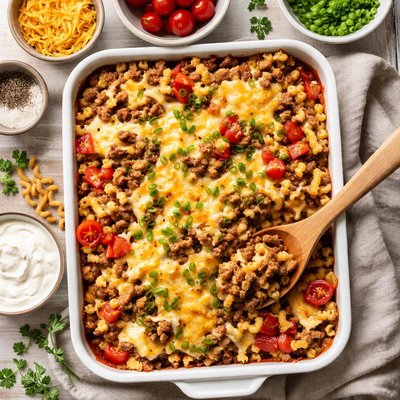 Image of Week Night Hamburger Casserole