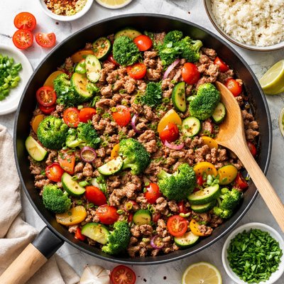 Image of Weeknight Beef and Vegetables