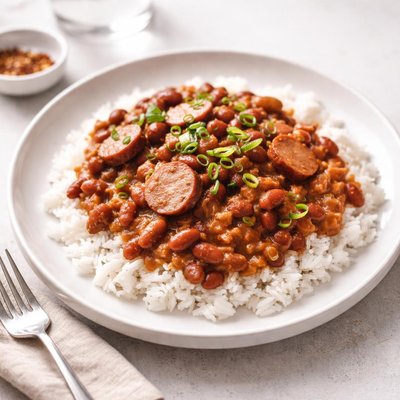 Image of Weeknight Red Beans and Rice