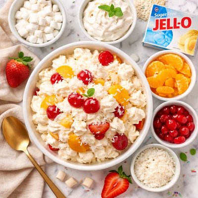 Image of Weight Watcher Pudding Jello Fruit Fluff Ww