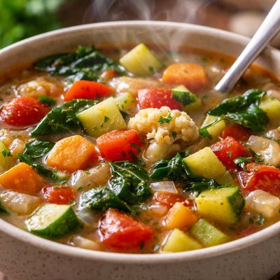 Image of Weight Watchers 0 Point Garden Vegetable Soup