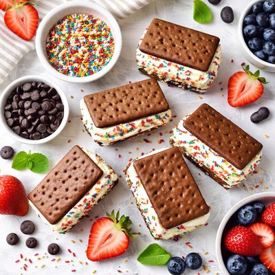 Image of Weight Watchers 1 Point Ice Cream Sandwich