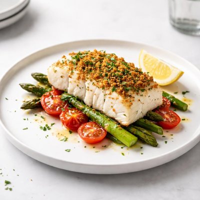 Image of Weight Watchers Baked Cod 4 Points