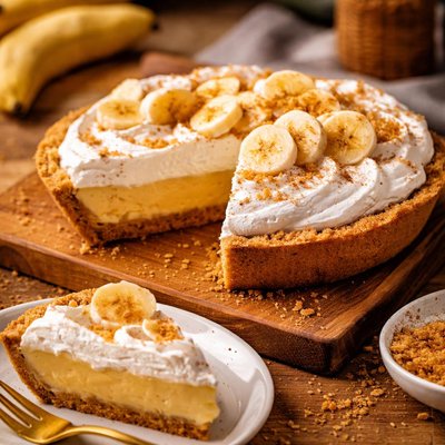Image of Weight Watchers Banana Cream Pie 3 Points