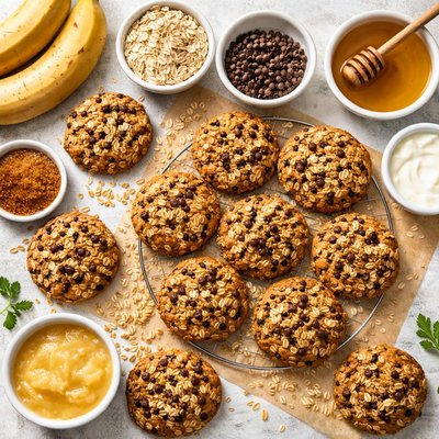 Image of Weight Watchers Banana Oatmeal Cookies 1 Pt