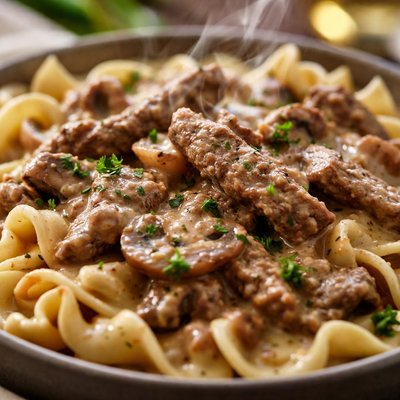 Image of Weight Watchers Beef Stroganoff