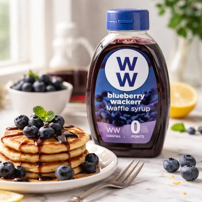Image of Weight Watchers Blueberry Pancake Waffle Syrup 0 Ww Points