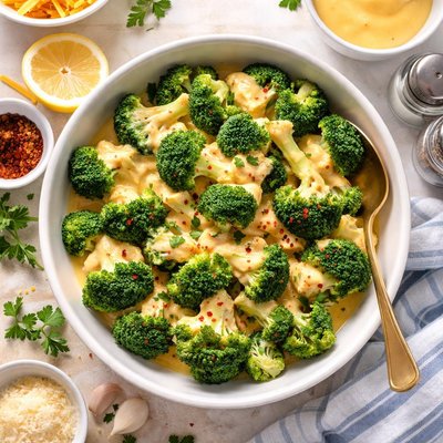Image of Weight Watchers Broccoli with Cheese Sauce