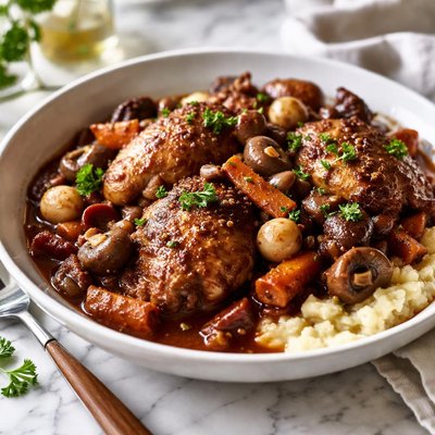 Image of Weight Watchers but Doesn T Taste It Coq Au Vin 16 Ww Points