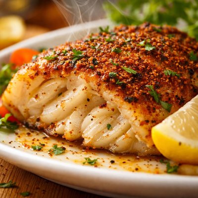 Image of Weight Watchers Cajun Fish 4 Points