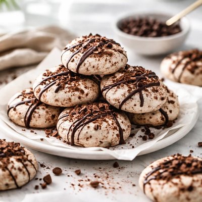Image of Weight Watchers Chocolate Meringue Cookies