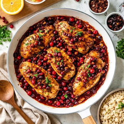 Image of Weight Watchers Cranberry Chicken