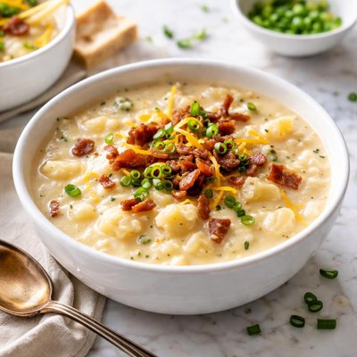 Image of Weight Watchers Crock Pot Potato Chowder