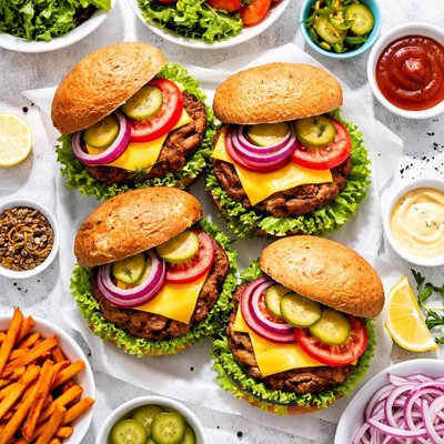 Image of Weight Watchers Juicy Hamburgers