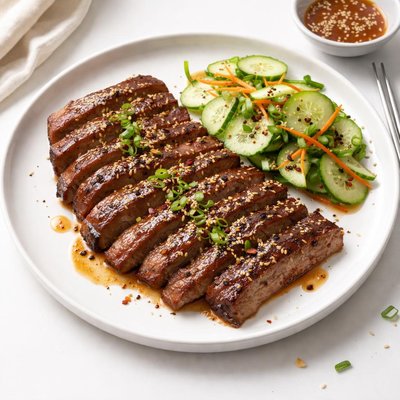 Image of Weight Watchers Korean Style Grilled Flank Steak