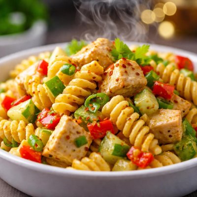Image of Weight Watchers Lunchbox Curried Chicken Pasta Salad