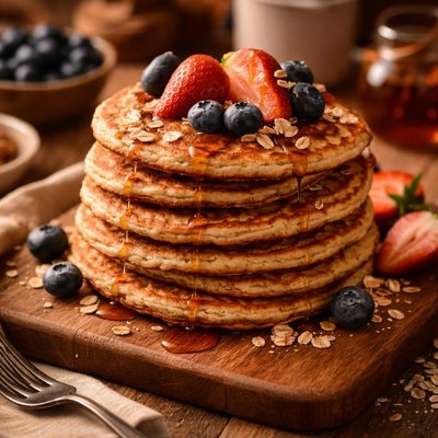 Image of Weight Watchers Oat Cakes Pancakes