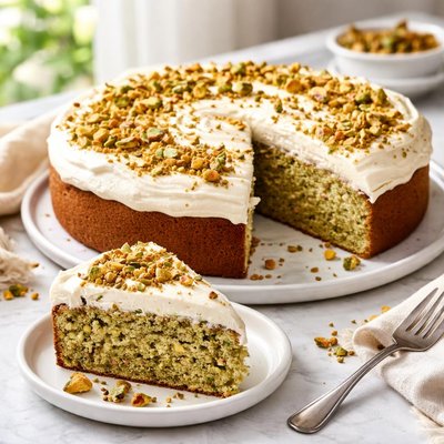 Image of Weight Watchers Pistachio Cake