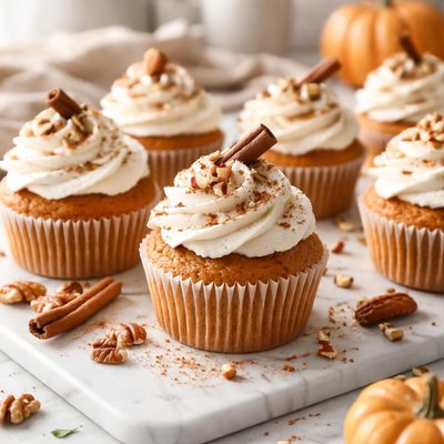 Image of Weight Watchers Pumpkin Cupcakes