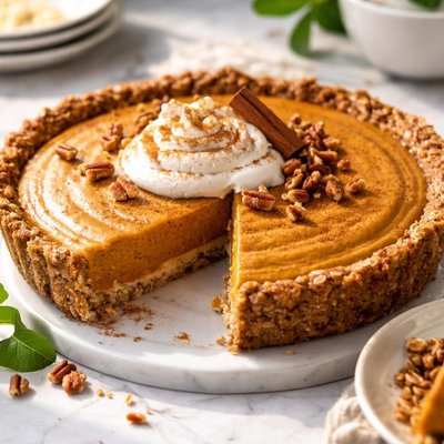 Image of Weight Watchers Pumpkin Pie Makes Own Crust