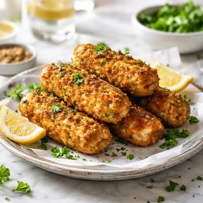 Image of Welsh Glamorgan Vegetarian Sausages