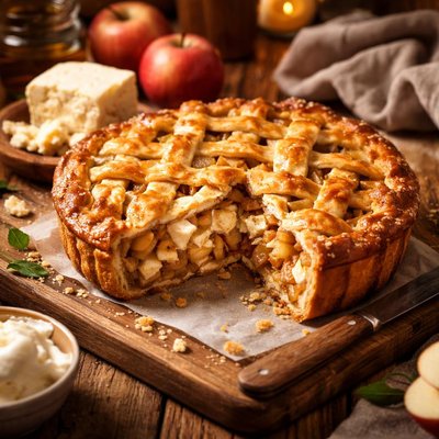 Image of Wensleydale Apple Pie