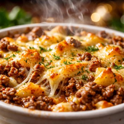 Image of Western Beef Casserole Au Gratin