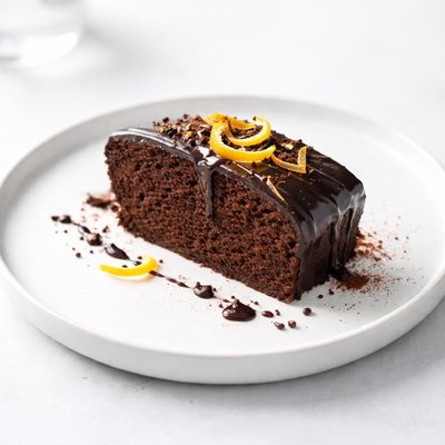 Image of Wet Chocolate L Orange Pound Cake